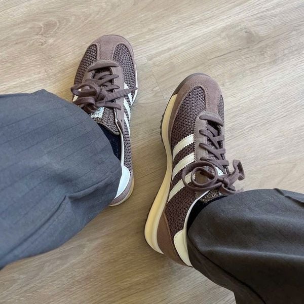 Giày Thể Thao Adidas Originals Nam SL 72 RS ' Warm Vanilla ' - JR8774 - 1097