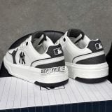 1024 - Giày MLB Chunky Liner Denim Pocket New York Yankees Black - 3ASXD015N