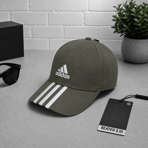 Mũ Nón  Adidas Sportswear 3-Stripes Hat Olive - II3511 - 1392