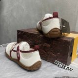 868 - Giày Jeep Lifestyle Shoes W Low-top Beige Red - P651W13111
