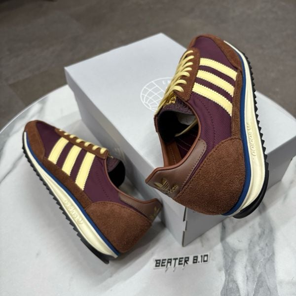 728 - Giày Adidas SL 72 RS Maroon Preloved Brown - IE3425