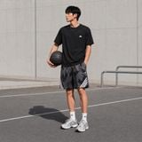 Quần Short Bóng Rổ Adidas 3-STRIPES AOP Grey Four - JZ7940 - 1384