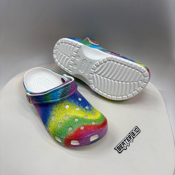 Dép Crocs Multi Spray Dye Comfort Clogs - 208054-94S - 1249