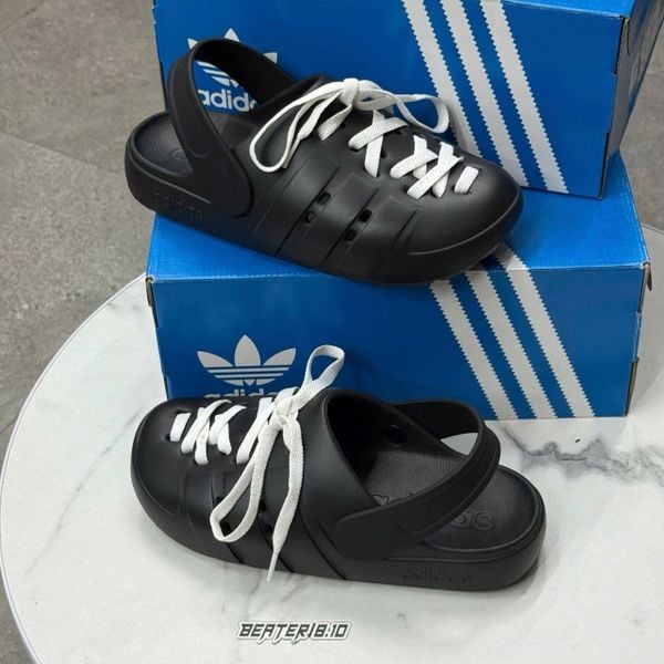 752 - Dép Adidas Adilette Clog 2.0 Black - JS1131
