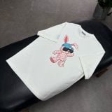 297 - Áo MLB Rabbit Short Sleeve NY Yankees White - 3ATSQ0131-50CRS