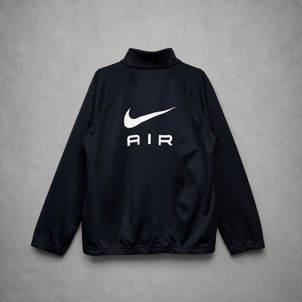 Áo Khoác Zip Nike Contrasting Stand Collar Large Logo  - DQ4222-010 - 1283