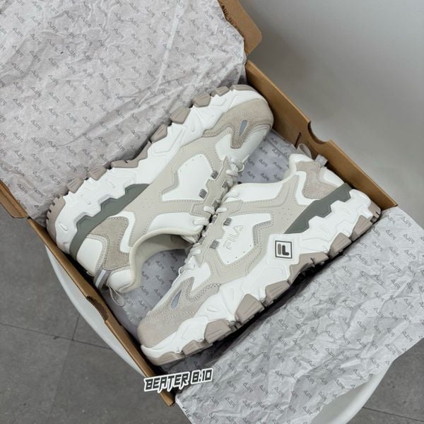 Giày Fila Sneakers Raid Low v2 'White Grey' - 1RM02907G-101 - 1294