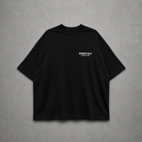 Áo Fear of God Essentials Jersey Crewneck T-Shirt Black SS25 - 125HO244360F - 899