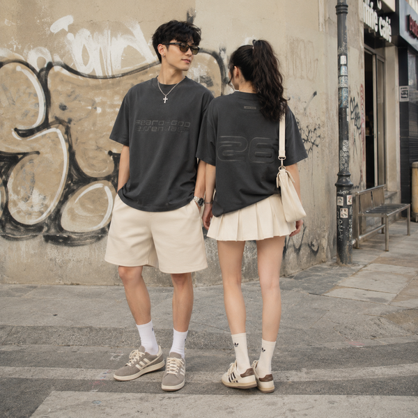 Áo Fear of God Essentials 90's Tee Vintage Black - 125HO254473F - 1039