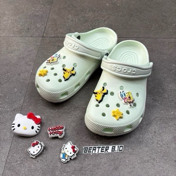 909 - Dép Sandal Clog Unisex Crocs Classic Mint Tint - 10001-3YF