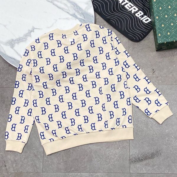 301 - Áo Sweater MLB Monogram B Logo Overfit Boston Red Sox - 3AMTM0231