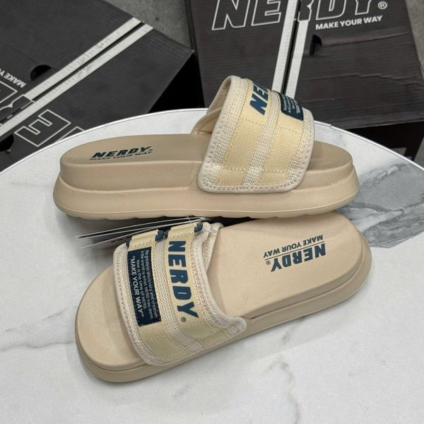 337 - Dép Nerdy Fabric Handle ‘Camel’ - PNEU21AEO11403