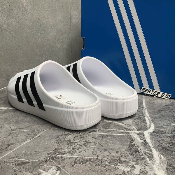861 - Dép Sục Adidas Superstar Adifom Mule Cloud White - IF6184