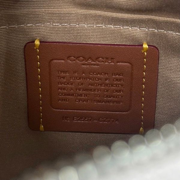 967 - Túi Coach Teri Shoulder Bag With Cherry Print - CZ774 SVCAH