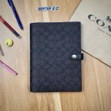 931 - Sổ tay Coach Notebook In Signature Canvas 