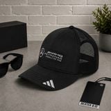 Nón Mũ Adidas Mercedes Amg Petronas Formula One Team Snapback Logo Trucker Cap Black - JX6449 - 1452