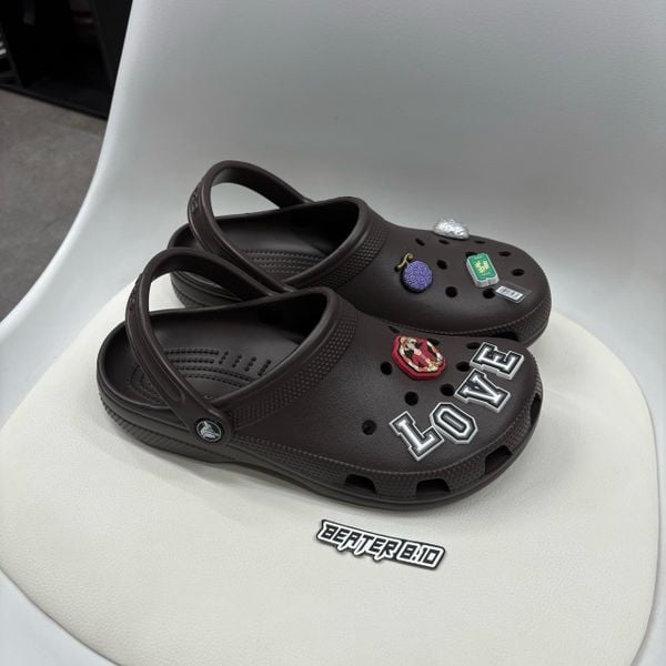 Dép Crocs Classic Clog ‘Coffee’ 10001-21Q - 1173
