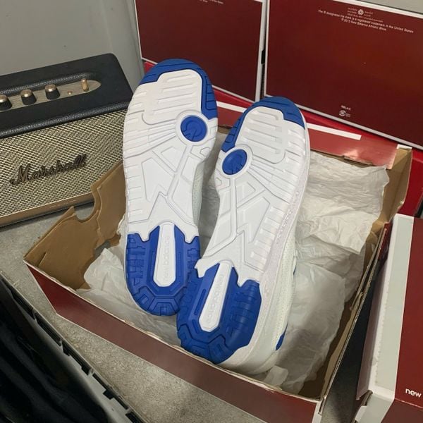 194 - Giày New Balance 550 White Blue - BB550SWC