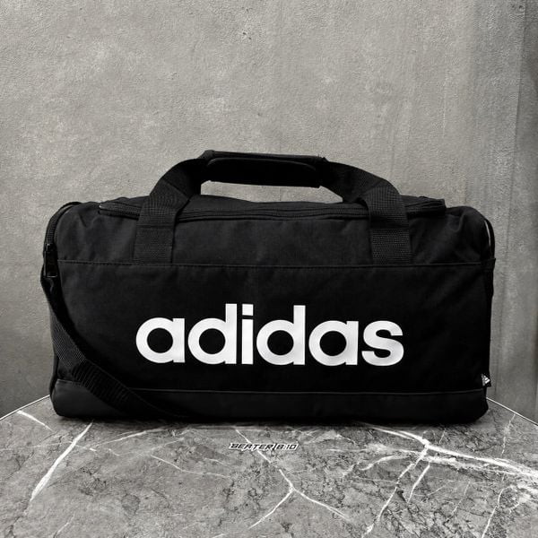 Túi Adidas Duffel Logo Essentials Black Cỡ Nhỏ - GN2034 - 1368