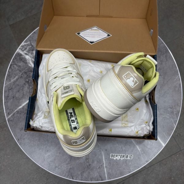 191 - Giày MLB Chunky Liner White Lemon - 3ASXCA12N-50BGS