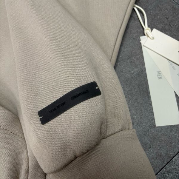 1027 - Áo Hoodie Fit Fleece Zip Up Fear of God Essentials Classic 'Timber' 2025 - 192SP254781F
