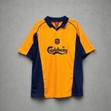 Áo Bóng Đá Nam Lfc Adult Retro Sân Khách Liverpool Yellow - A13350 - 1342