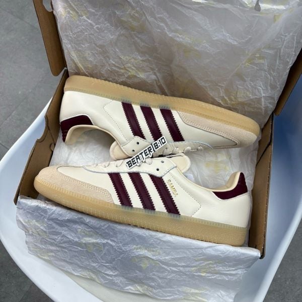 Giày Adidas Samba OG ''White Shadow Red Gum'' - JS3830 - 1093
