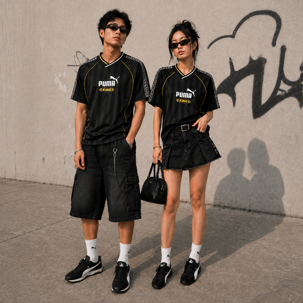 Áo Thun Puma KING Relaxed Football Jersey - 632563-01 - 1412