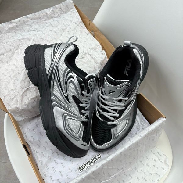 Giày Fila Sneakers Interun ' Black Silver' - 1RM02699G-010 - 1297
