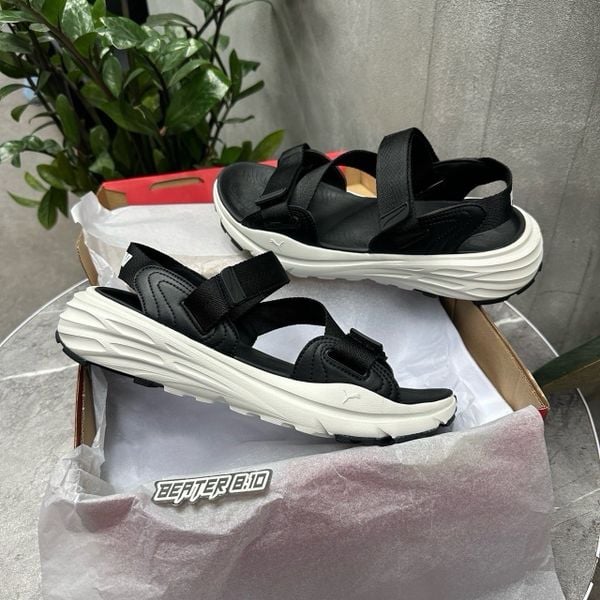 Giày Sandal Puma Hypnotic LT Black White - 404844-02 - 1397