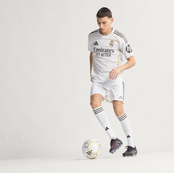 Áo bóng đá Adidas Đấu Sân Nhà Real Madrid 25/26 Phiên Bản Authentic White - JV5918 - 1235