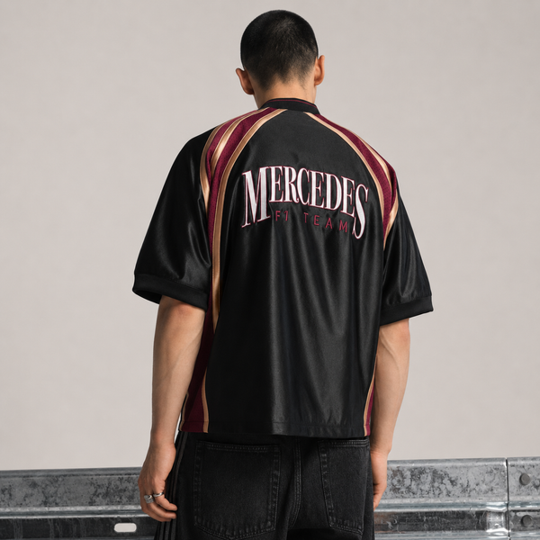 Áo Khoác Bóng Chày Adidas x Mercedes AMG Petronas Formula One Team Las Vegas Black Red - KG4796 - 1231