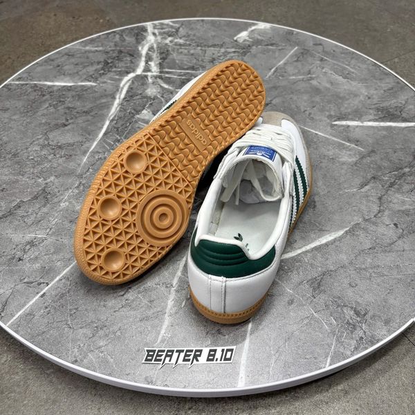 459 - Giày Adidas Samba OG 'White Green' - IE3437