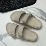 671 - Dép Sandal Skechers Birkenstock Foamies 2.0 màu Beige - 111590-WHT