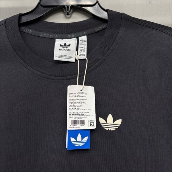 Áo Thun Adidas Revtext GFX Grey - KS8484 - 1193