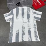 996 - Áo thun New Era New York Yankees White & Grey Stripe Wash - 13556529