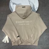 1027 - Áo Hoodie Fit Fleece Zip Up Fear of God Essentials Classic 'Timber' 2025 - 192SP254781F