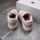 695 - Giày MLB Chunky Liner Classic Mono New York Yankees Pink - 3ASXCMN4N-50PKS