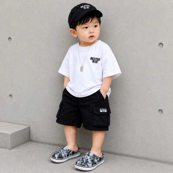 Dép Crocs Trẻ Em Toddler Off Court Camo Black - 209154-066 - 1248