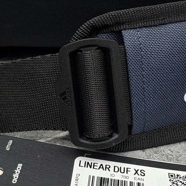 Túi Adidas Duffel Linear Essentials Navy Cỡ Nhỏ - HR5346 - 1377