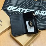 847 - Ví Coach Medium Corner Zip Wallet In Signature Canvas Dark Brown - C0082