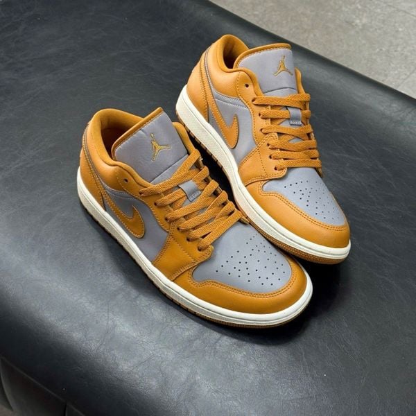 87 - Giày Air Jordan 1 Low Curry Grey - DC0774-020