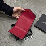 1020 - Ví Coach Nữ Gập 3 Wyn Colorblock Signature Canvast - C2329