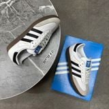352 - Giày Adidas Samba OG White Black Gum - B75806