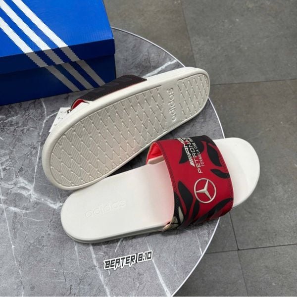 Dép Adidas Adilette Comfort Mercedes Amg Petronas Formular One Team - Đỏ  -“JQ1937” - 1091