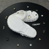 419 - Dép Sandal Clog Unisex Crocs Classic Geometric (Black/ White/ Grey/ Brown/ Beige)