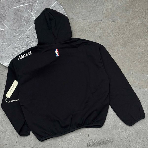 956 - Áo Hoodie Fear Of God Essentials x NBA Black - 192AL246401F