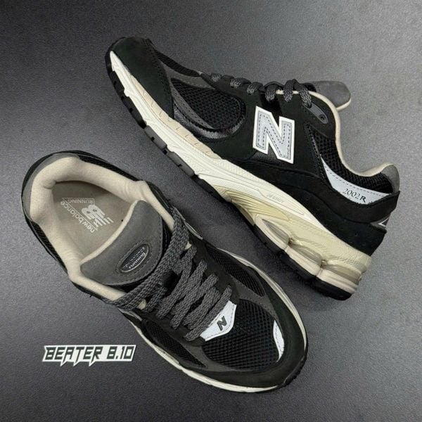 524 - Giày Thể Thao New Balance 2002R Black Castlerock - M2002RNC