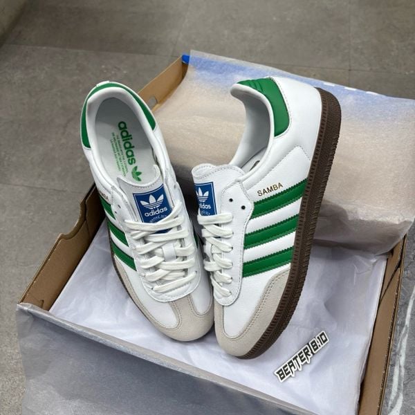 Giày Adidas Samba OG 'Green' - IG1024 - 1494