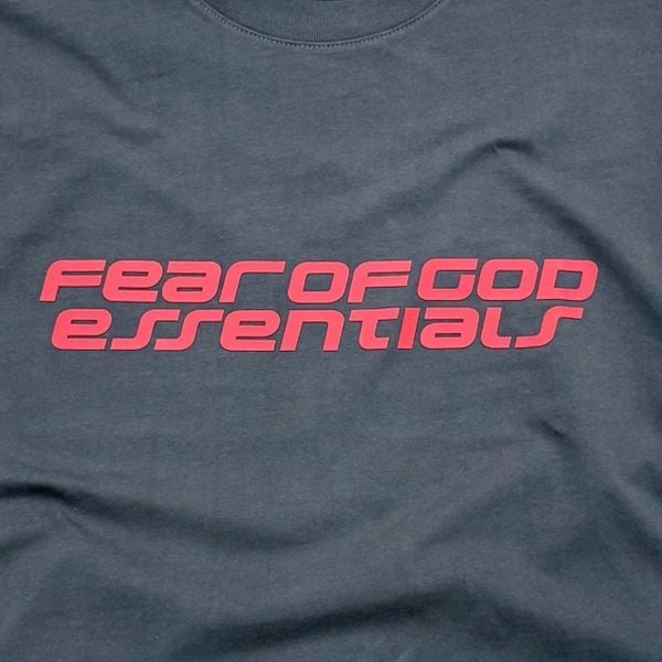 1038 - Áo Fear of God Essentials 90's Tee Iron Grey Vintage - 785HO251431K